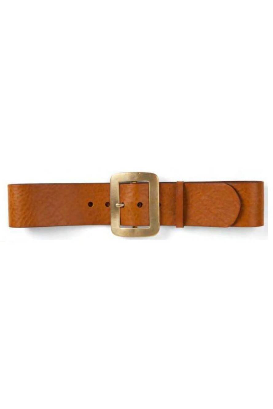 NEW DE PALMA women's carretera belt in tobacco